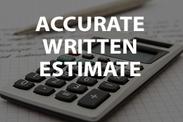 accurate written estimate